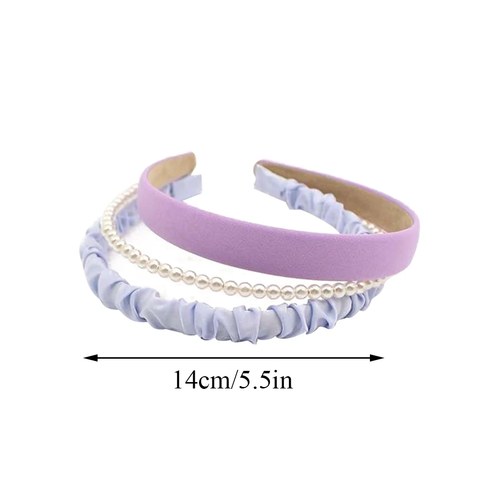 1/3 pçs meninas tendência impressão hairband argola de cabelo moda meninas mulheres pano faixas de cabelo cocar feminino acessórios para o cabelo