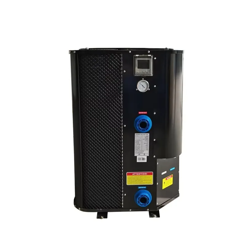Electric Heat Pump Pool Heater for Inground Pools 400,000 BTU Remote Control English Energy-Efficient Class - view 2