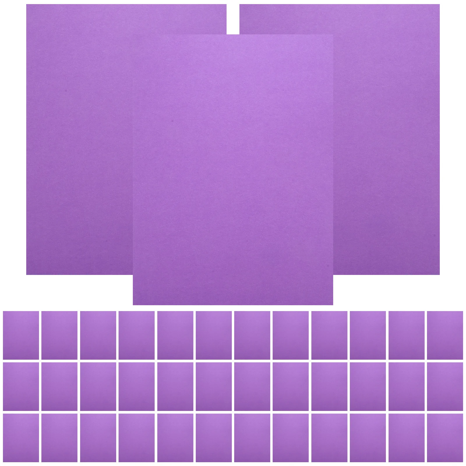 50 Sheets Colored Cardstock Paper DIY Craft Material for Scrapbook Painting Handmade Decoration Thick A4 Crafts Paper