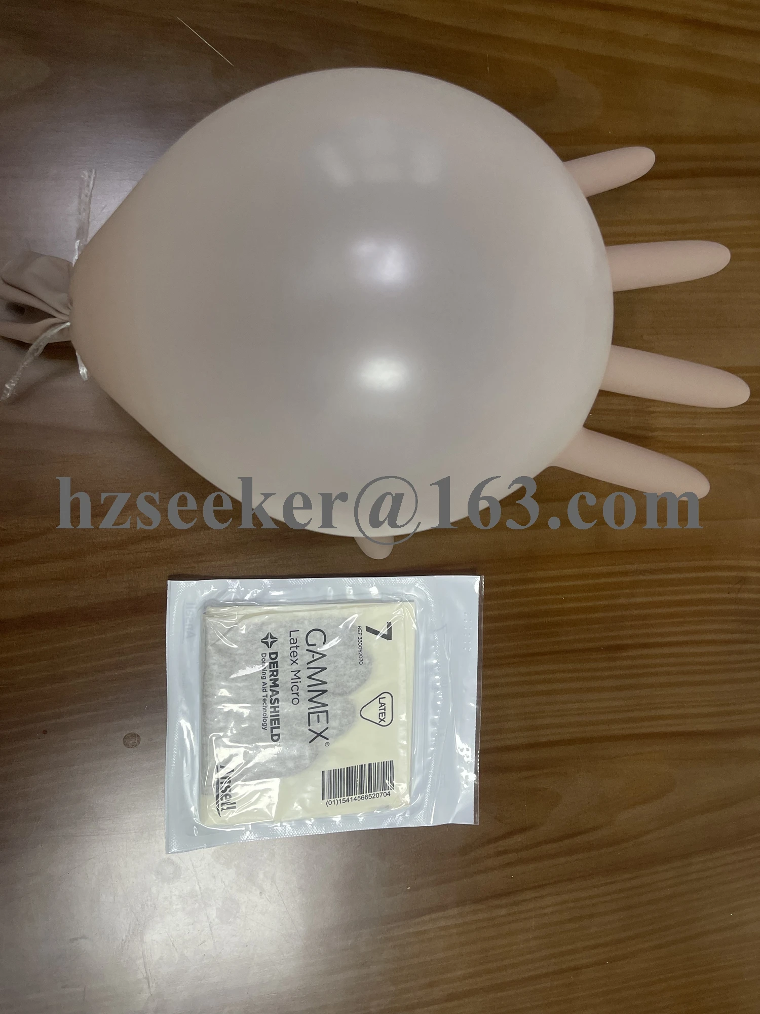 Ansell Gammex Latex Micro (1 pair) 12-Inch 3300520X0 Superior tactile sensitivity Dermashield™ donning‑aid coating 30 mm