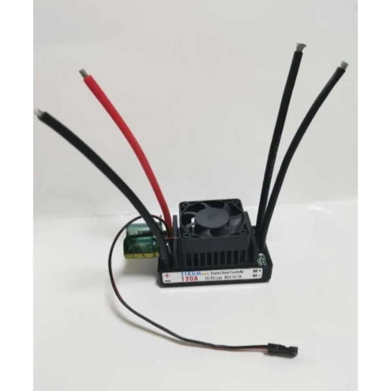 

12V24V32V 3S-8S 120A lawn mower, bi-directional brushed ESC ETRUM