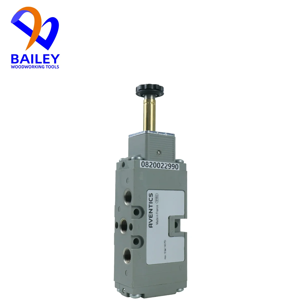 BAILEY 1PC Original Aventics 0820022990 Solenoid Operated Valve Pneumatic Valve for Homag Machine Woodworking Tool