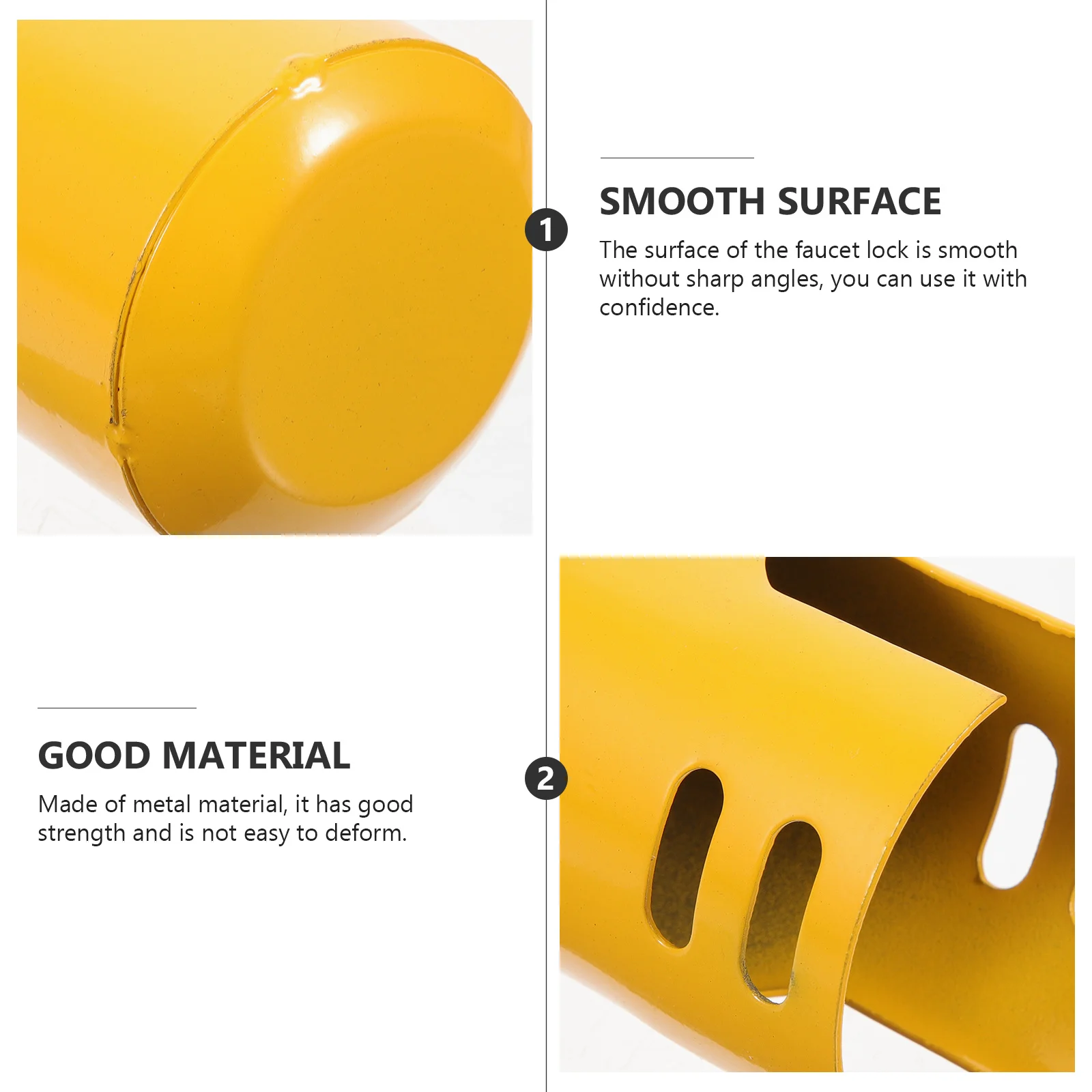 

1 Set Outdoor Faucet Lock System Waterproof Anti-Theft Protection Cover For Garden Yard Water Spigot Durable Valve Lock Cover