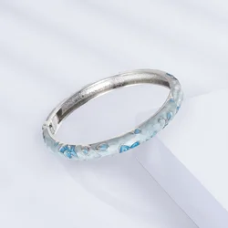 Enamel Bracelet For Women Bangle On Hand Cloisonne Hawaiian Women's Hand Bracelets African Jewelry India Dubai Mother's Day Gift