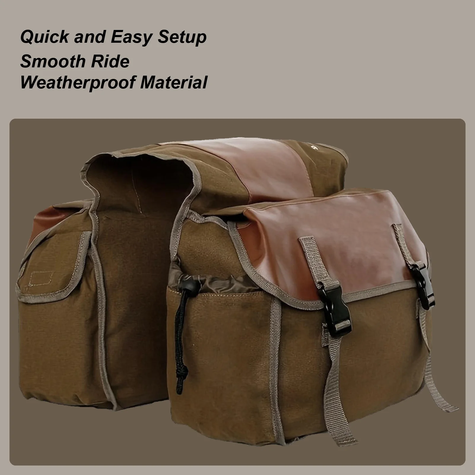 

Мотоциклетные седельные сумки, водонепроницаемый холщовый органайзер, боковая сумка для мотоцикла, велосипеда, скутера, езды на велосипеде, туризма, поездок на работу