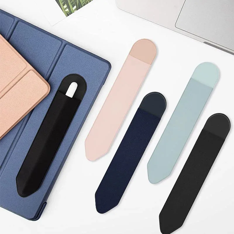 Selbstklebende Federmäppchen für Apple Pencil 2 1, Stick-Halter für IPad, Bleistift-Abdeckung, Tablet, Touch-Stylus-Tasche, Taschenhülle, Stylus-Halter