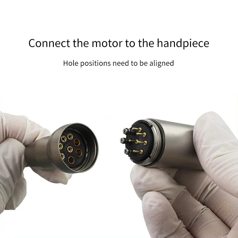 VV Dental Buit-in Electric Brushless Micro Motor Connect 1:1/1:5/16:1 Handpiece 2/4 Holes Dentistry Professional Tool