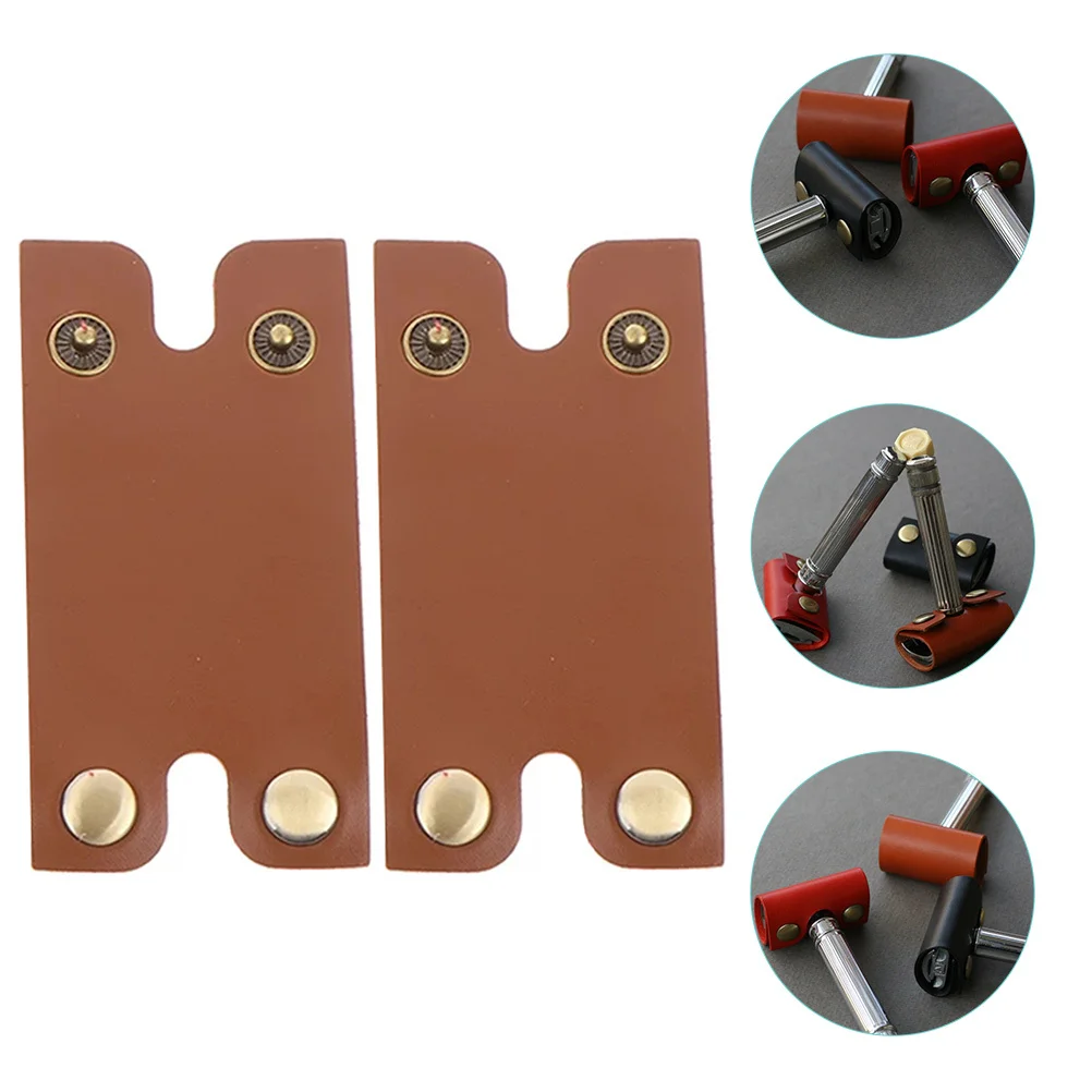 

2pcs Razor Head Protective Sleeve For Shaver Storage Case, Travel Cover, Manual Razor Accessories, Shaver Head Protector