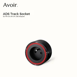 Avoir 트랙 소켓 알루미늄 브러시 전기 콘센트, LED 레일 소켓 모듈 어댑터, USB 벽 소켓 멀티탭, EU 영국, AD2, AD6 한국형 플러그 전기콘센트 전기콘센트 220v 콘센트 복스알 세트 콘센트 멀티탭 스위치 콘센트 빌트인 콘센트 eu kr 변환 플러그 매립콘센트 eu kr 플러그 주방액세서리 한국플러그 한국형 플러그 어댑터 kr플러그 멀티 탭