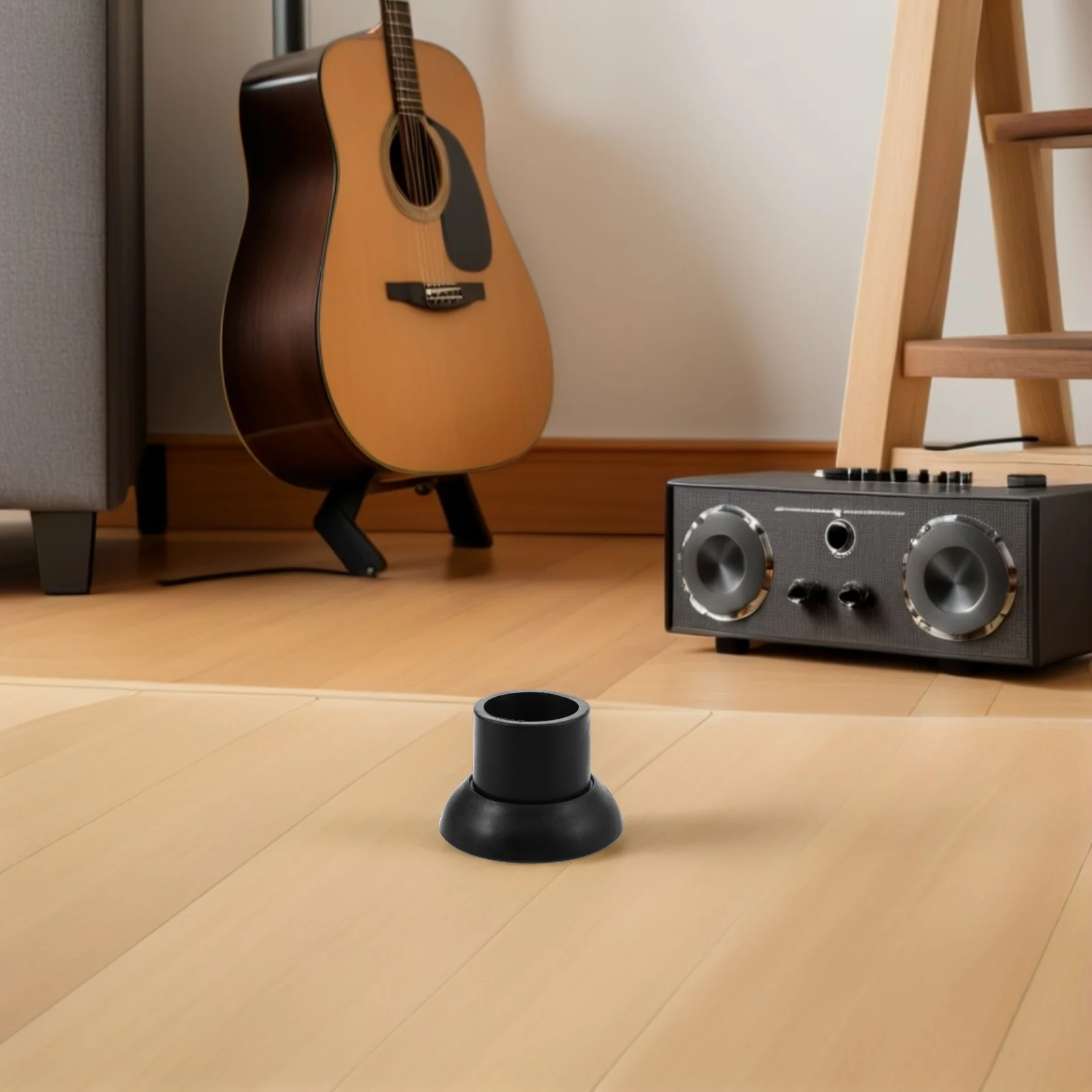 

Electronic Drum Kit Accessories Anti-Slip Bass Drum Leg Stand Foot Protectors Plastic Floor Protectors for Studio Practice