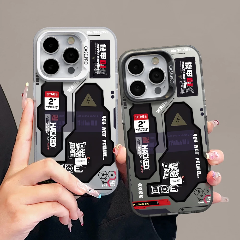 Hacker Creative Mecha Handyhülle für Xiaomi Redmi Note 17 Pro Max Hüllen für Redmi Mi 11 Lite 5G 12 14T 15T 13T Pro Lederhülle – Detail 5