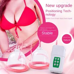 Electric Breast Enlargement Pump For Women Vacuum Cupping Body Breast Massager Chest Enhancing Cupping With Suction Pump Therapy