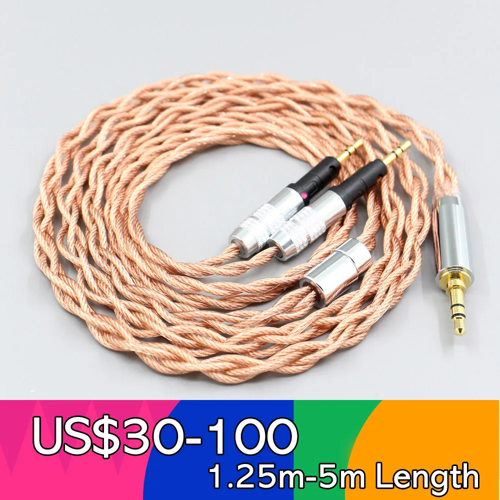 

Graphene 7N OCC Shielding Coaxial Mixed Earphone Cable For Audio-Technica ATH-R70X R70X Headphone LN008028