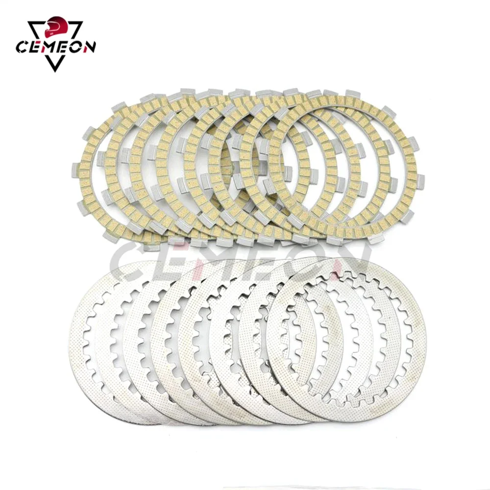 Motorcycle clutch plate steel plate friction plate For Yamaha YZF-R6 600 2006-2018 2009 2010 2011 2012 2013 2014 2015 2016 2017