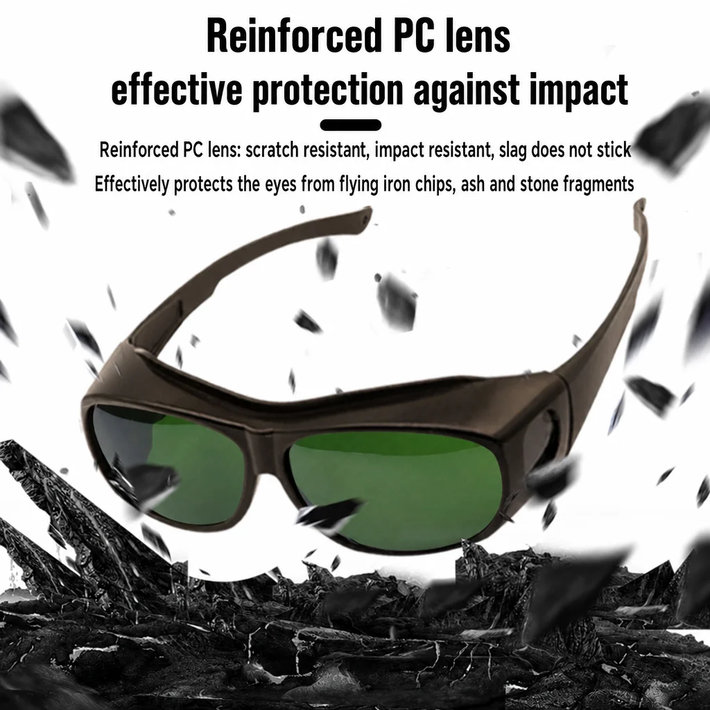 welding goggles PC Lens Protection Against Strong Light Ultraviolet Rays Labor Protection  Goggles Electric laser welding glasse