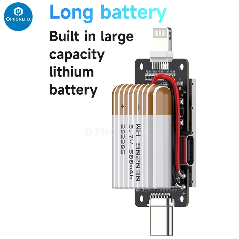 Probador mecánico USB de inserción trasera Digital de precisión, T-824 mecánico sin desmoldeo, comprobación de potencia de corriente, Lightning tipo