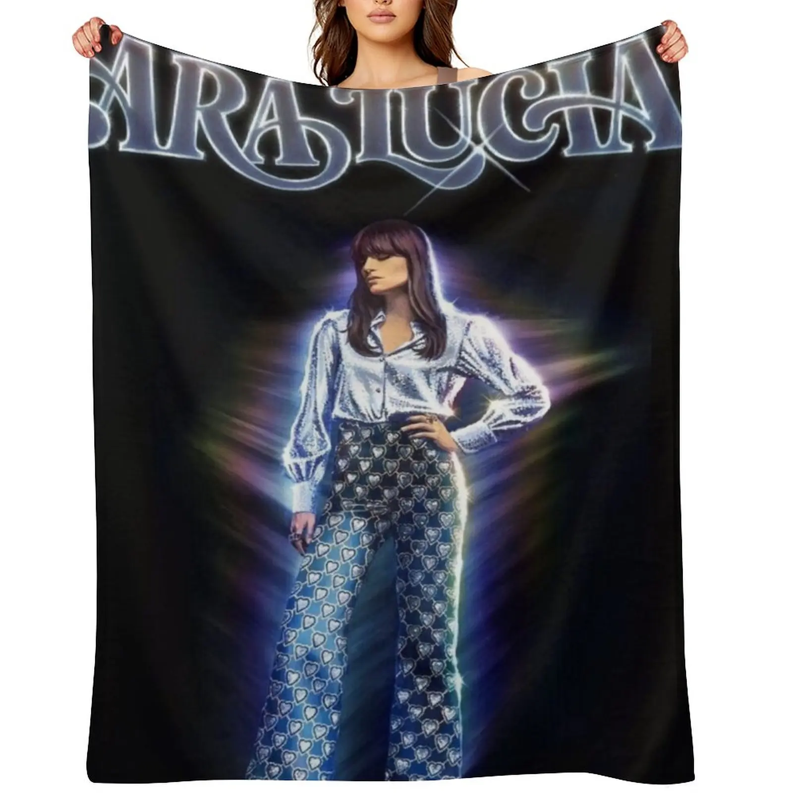 

CLARA LUCIANI HEART AGAIN Throw Blanket For Sofa Thin Baby anime blankets and throws Blankets