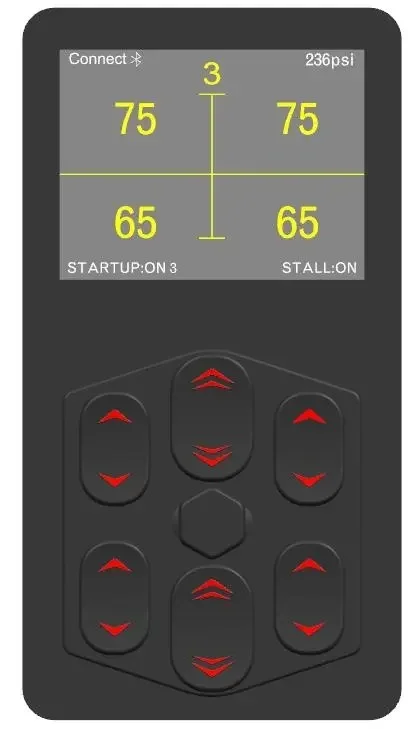 Digital Five Levels Preset Air Ride Remote Controller Air Management System