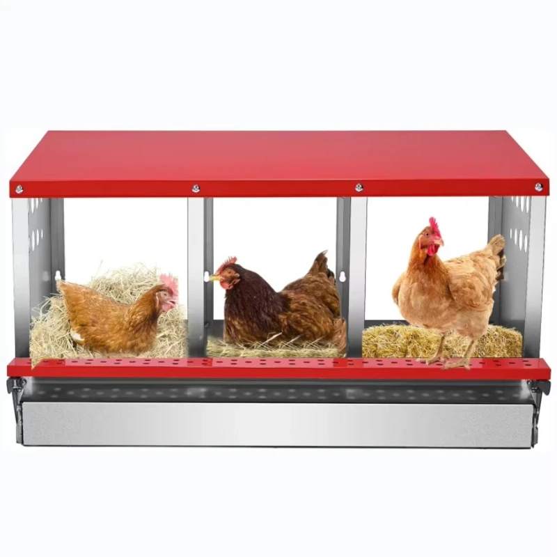 

New nest easy to clean metal egg box chicken cage duck cage multi-layer large space pet supplies