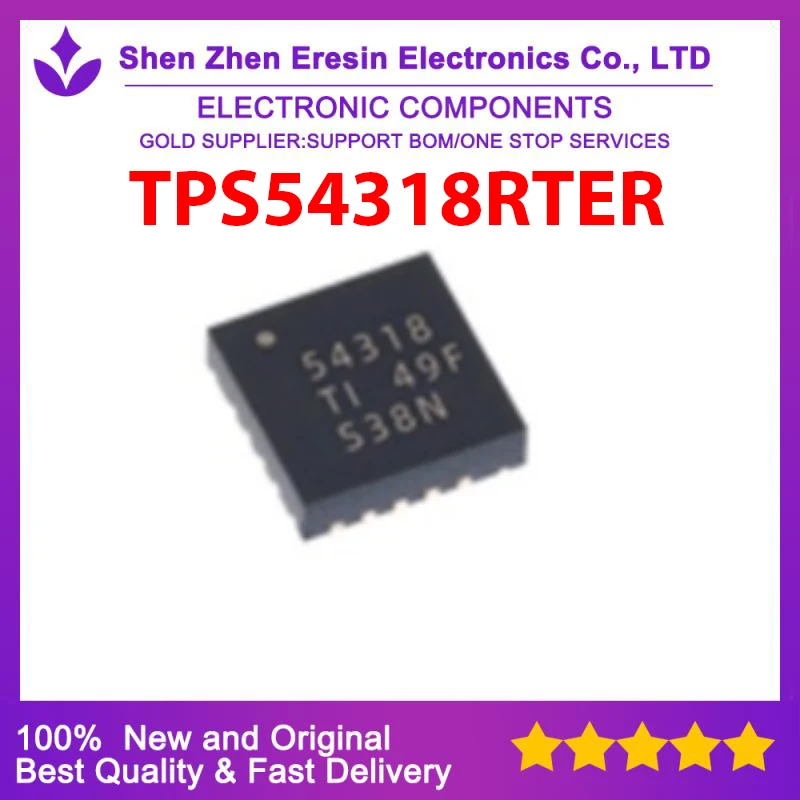 

Free shipping 10PCS/LOT TPS54318RTER QFN16 New and original