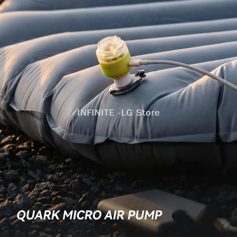 Mini  Air Pump 30 Seconds Fast Inflation Perfect For Camping Hiking Inflating Sleeping PadsINFINITE -LG
