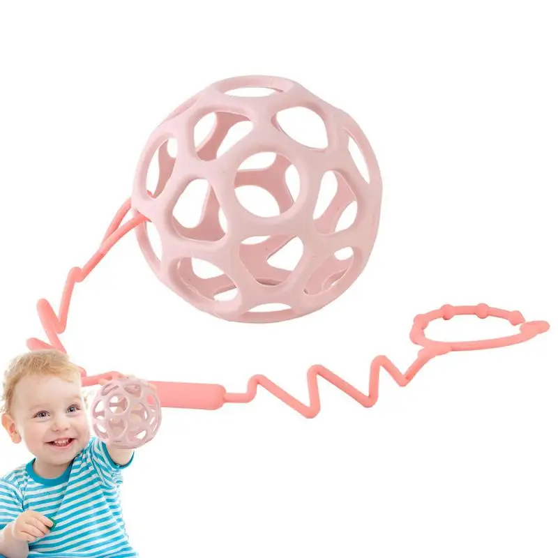 Baby Silikon Beißring Nagetier Food Grade Silikon Zahnen Spielzeug Für Zähne Ball Beißringe Geschenk Infant Kauen Spielzeug