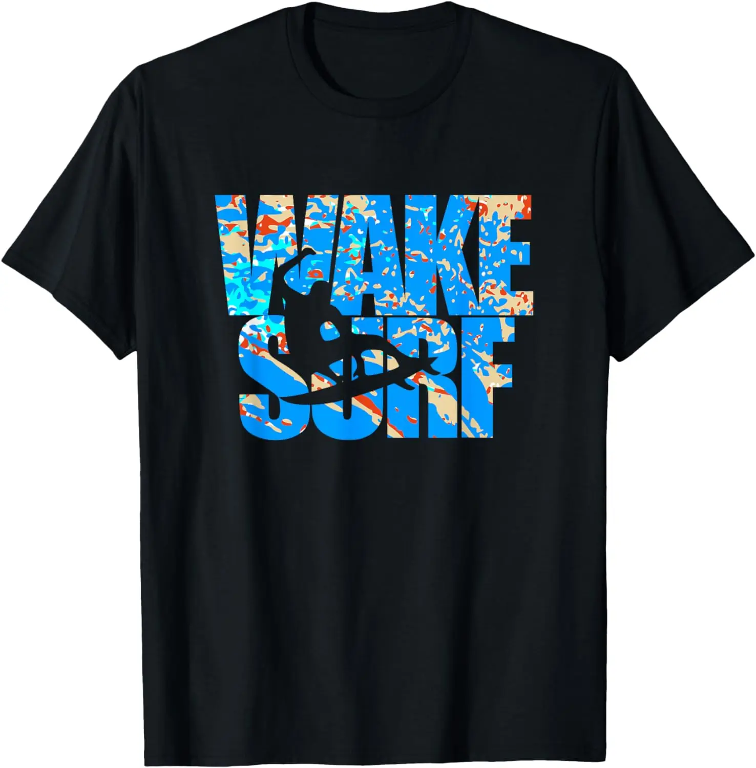 

Wake Surf Wakesurfing T Shirt Boat Lake Board Surfboard