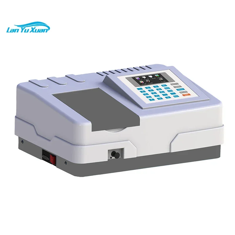 Dual beam high performance A-590 holographic wavelength 190-1100nm UV-visible spectrophotometer