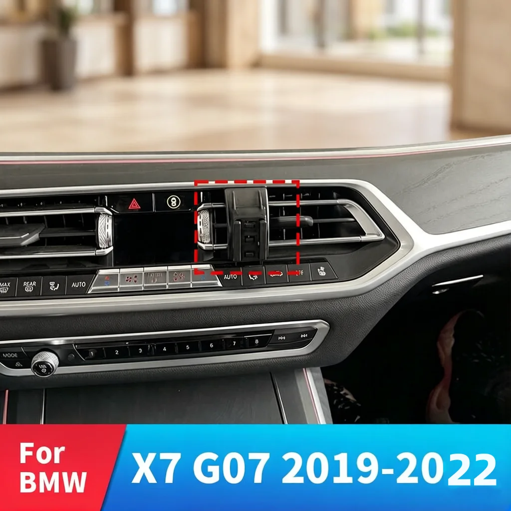 

Car Phone Holder Wireless Charger For BMW X7 G07 2019 2020 2021 2022 Holder Car Holder Car Accessories Interior Air Vent Holder