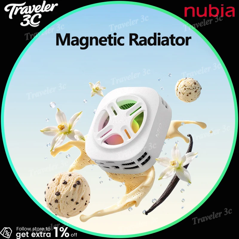 nubia-ice-cream-magnetic-semiconductor-phone-cooler-25w-lightweight-white-cooling-fan-for-gaming-live-stream-red-magic-cooler