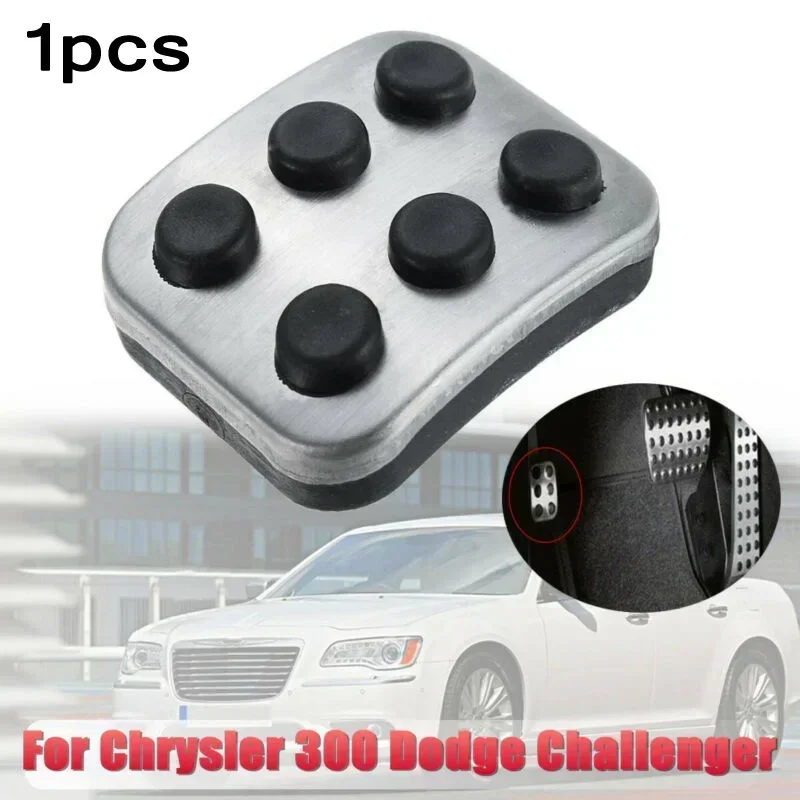 Car Foot Brake Pedal Cover Automobile Fuel Urgent Brake Stainless Steel Car Truck Pedal Pad For Dodge Car Accessories Tools