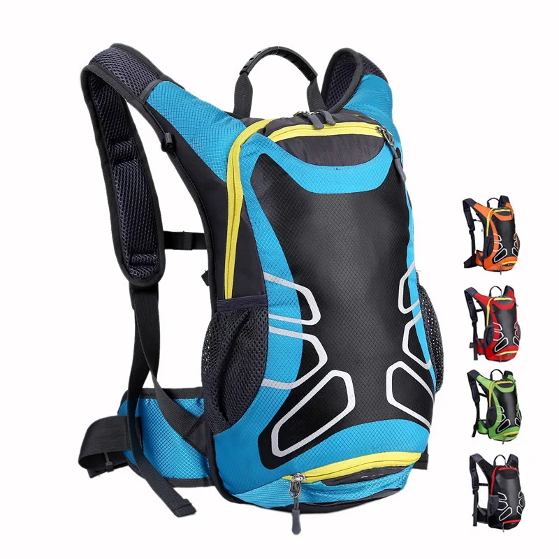 Riding backpack Men's outdoor travel waterproof weight reduction lightweight large capacity backpack