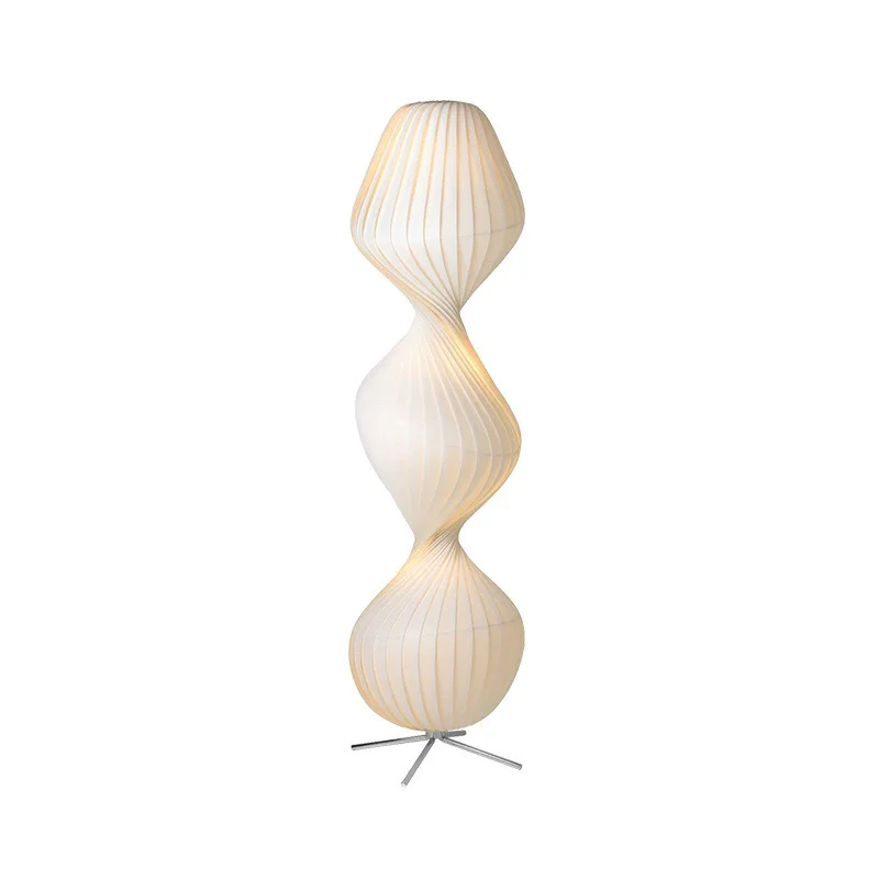 Japanese-style living room floor lamp creative personality sofa next to bedroom bedside high-end live stream atmosphere