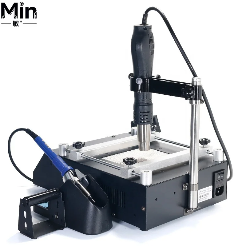 3-in-1 BGA Rework Station LCD Display Soldering Welding Station for Mobile Phone PCB Electronic Repair Tool Kit