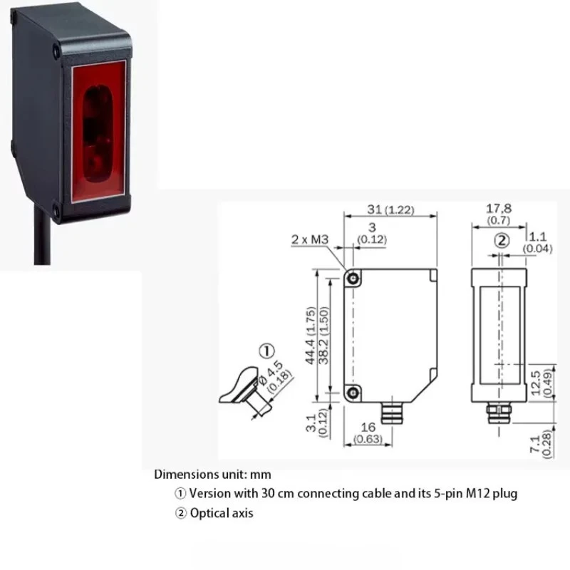 

hot-selling SICK distance sensor 6054087 OD1-B100C50A15 Metal (Aluminum) Plastic (PPSU)