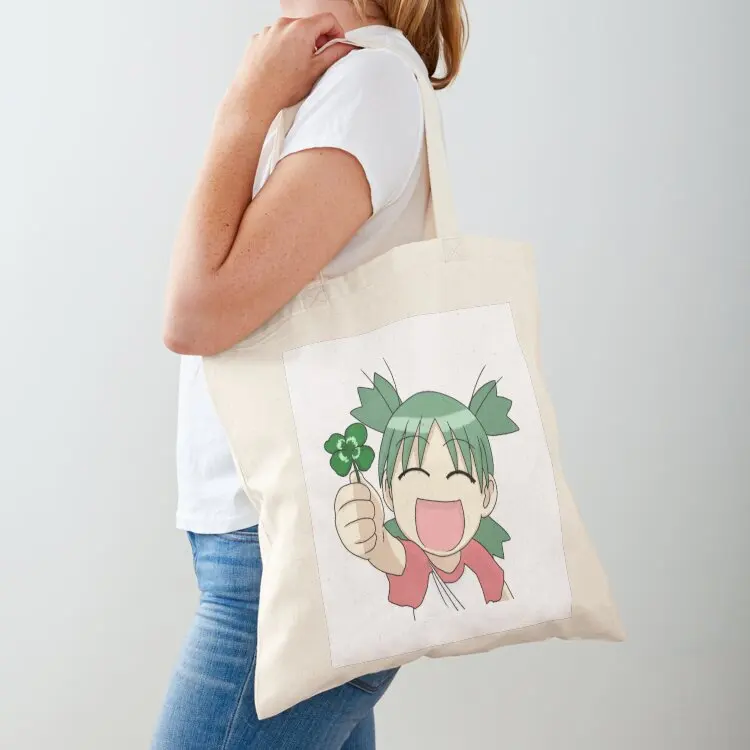 

yotsuba Tote Bag Canvas stote bag reusable grocery bags personalized tote bag bags woman 2025