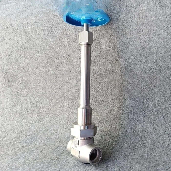 

DJ61F-40P low temperature globe valve long axis stainless steel 304 plug welding DN10 15 20 25 32 40