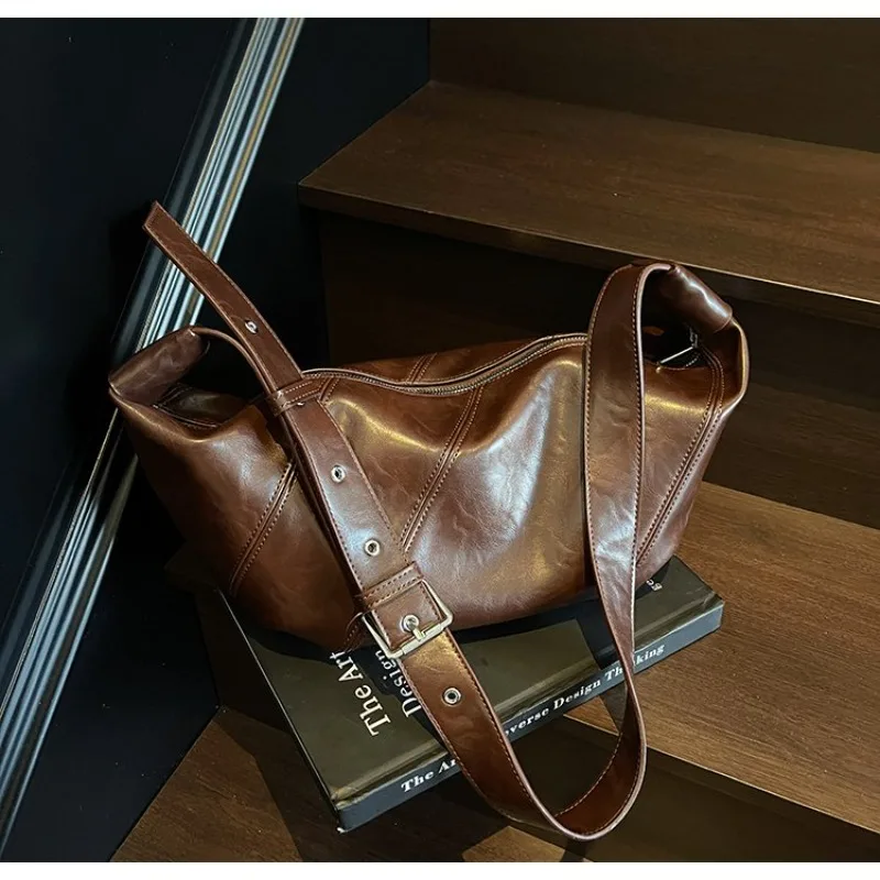 Popular Classic Diaper Bag Elegant Leather Women Handbag Shoulder Tote Messenger Luxury Brand Superstar Show