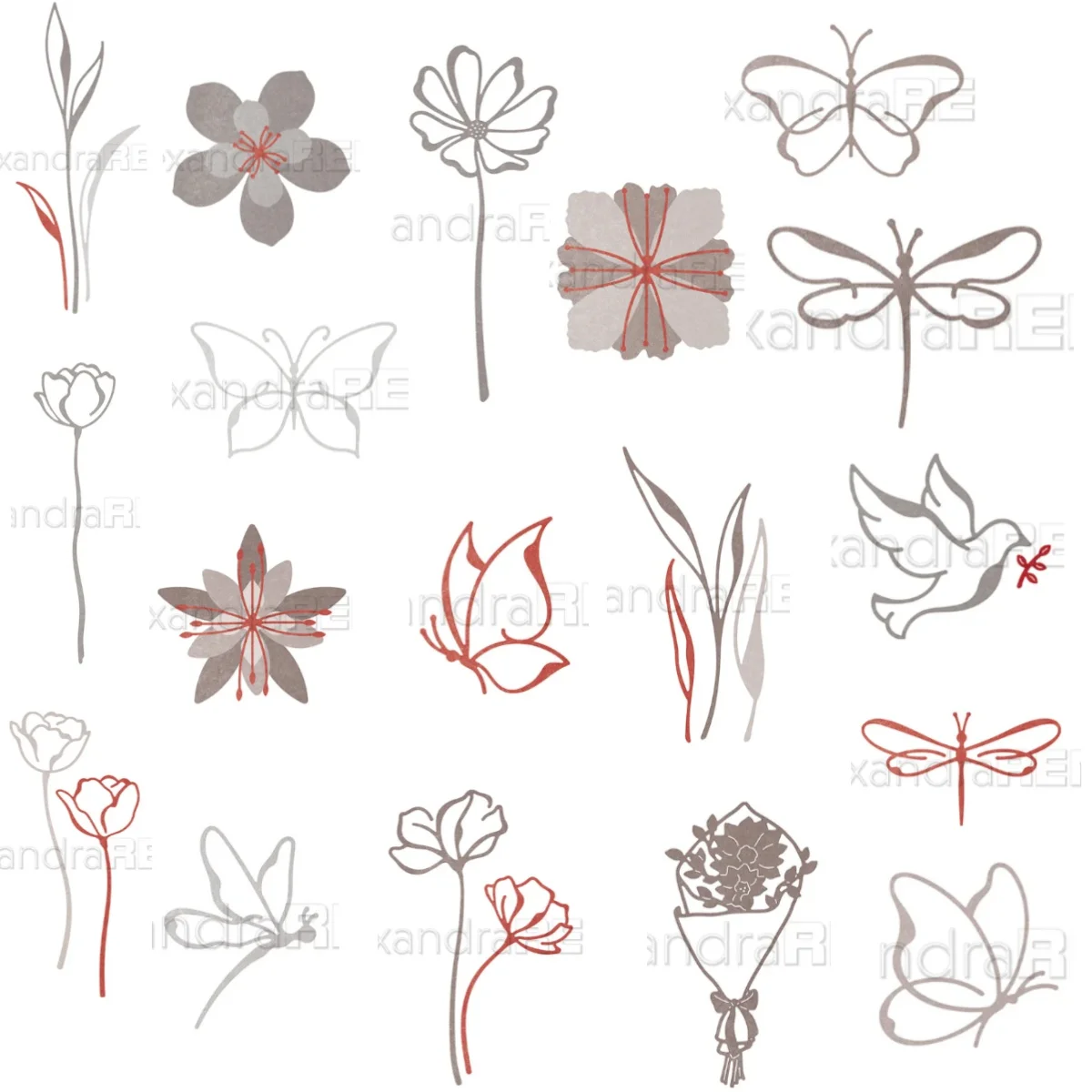 3D Flowers Floral Linear and Spring Boats Metal Cutting Dies for DIY Scrapbooking Card Making Stencil Embossing Craft Decoration