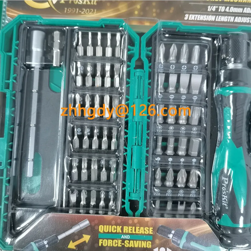 ProsKit Multi-Function Screwdriver Set, Reparação do computador, desmontagem, telefone móvel, SD-9857M