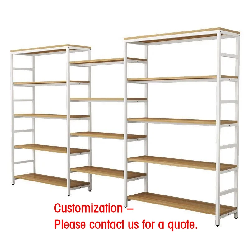 custom.Commercial Display Racks Supermarket Storage Multi-Layer Shelves Cosmetic & Alcohol Cabinets Storefront D
