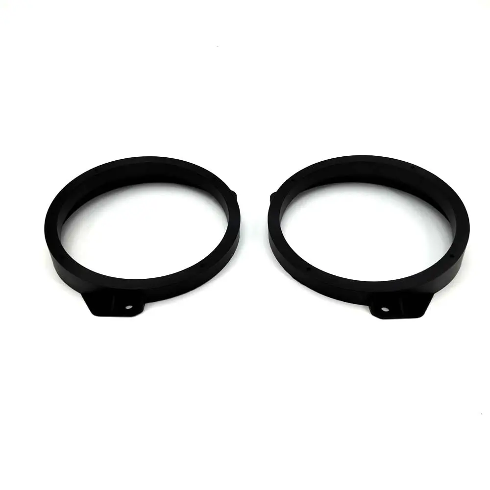 

1 Pair 6.5" Car Front Door Speaker Spacer Adapter Ring For Subaru Forester Black