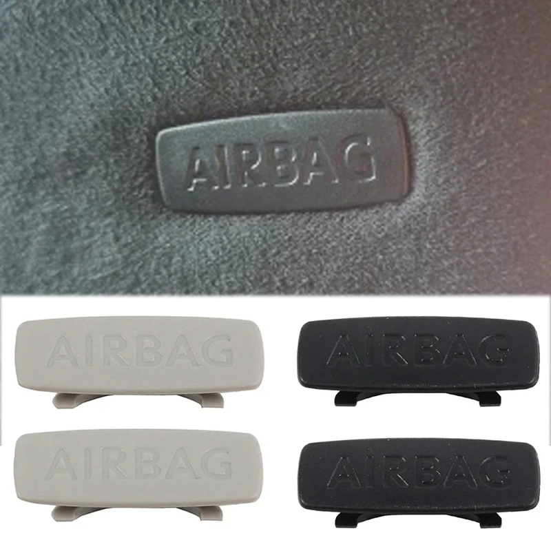 For VW Jetta A5 A6 MK5 Golf 5 6 7 GTI Passat B6 B7 CC Polo A B C Pillar Airbag Emblem Cap 3C0853437C 1K8853437 5G0853437