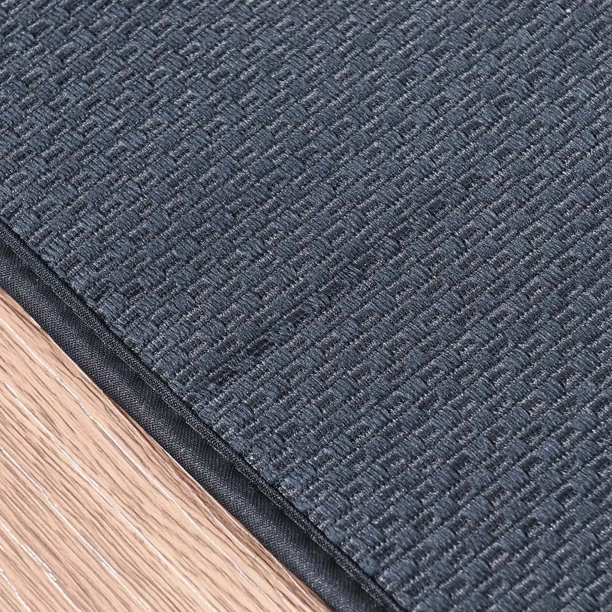 Drying Mat Grey Double-Sided Absorbent Sponge Fabric Heat Resistant Table Mat Non-Slip Coaster Foldable Hanging Loop Easy Clean