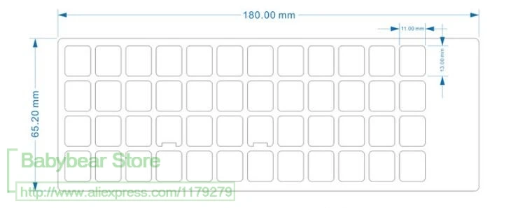 Imagem -03 - Teclado Italiano Etiqueta Teclado Italiano Branco Espanhol Alemão Árabe Francês Coreano Alfabeto Hebraico Caderno Laptop pc 100 Pcs