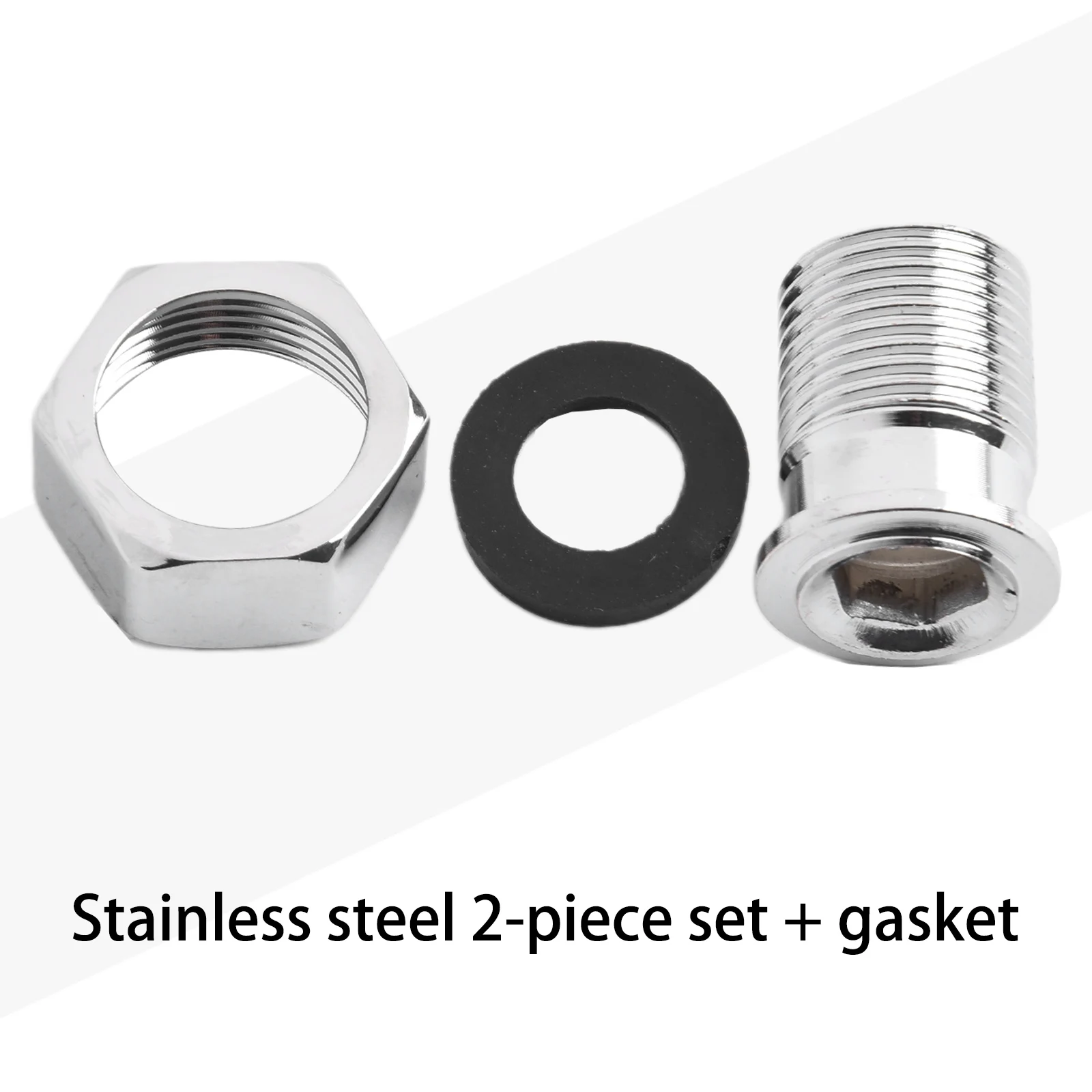 Secure and Reliable Connection with Union Radiator Valve Tail Stainless Steel 3/4 Female Thread 1/2 Male Thread