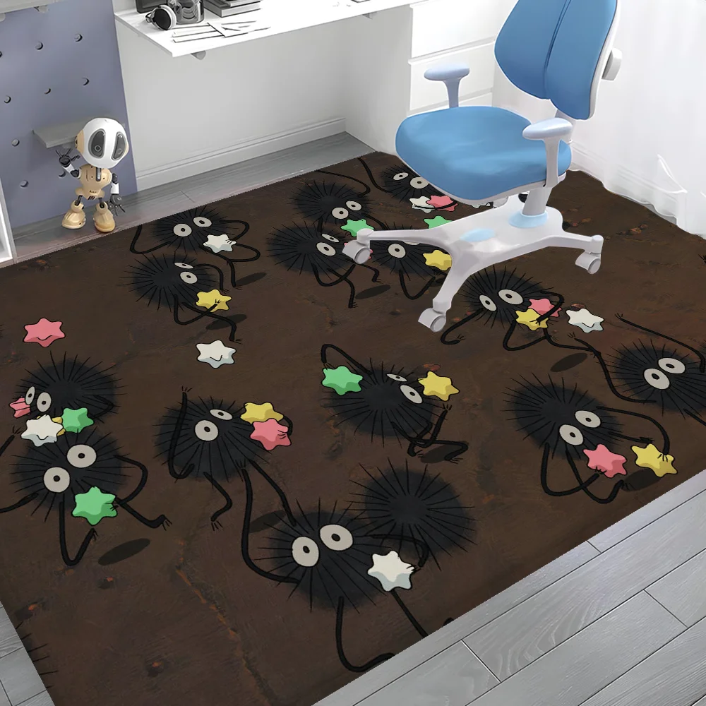S-Spirited Away Floor Mat Rectangle Anti-slip Home Soft Badmat Front Door Indoor Outdoor Mat Hotel Decor Mat
