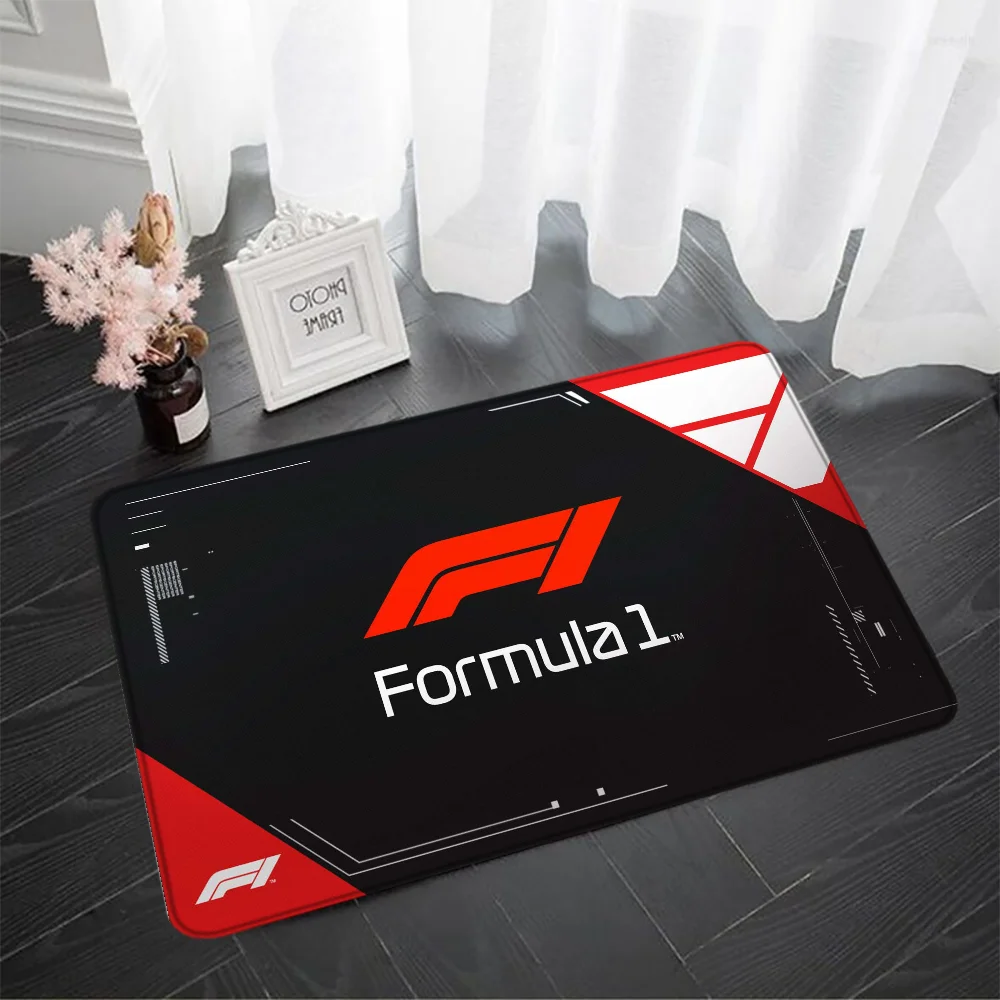 Zerbino F1 Formula One tappeto carino casa cucina tappeto ingresso zerbino tappetini soggiorno tappeti personalizzati tappeti bagno piede preghiera