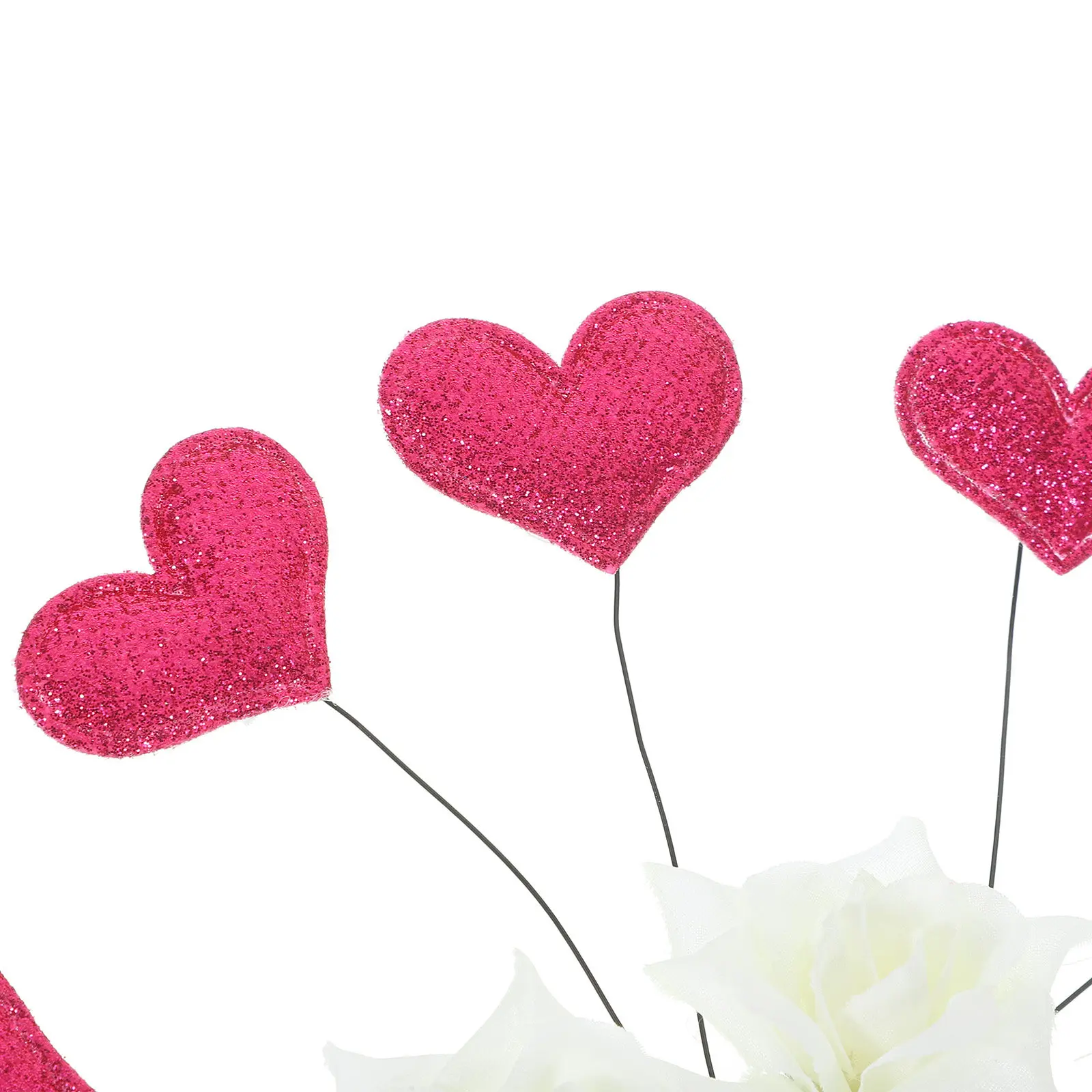 

Праздничный ободок для волос с розами и сердечками на День святого Валентина для взрослых