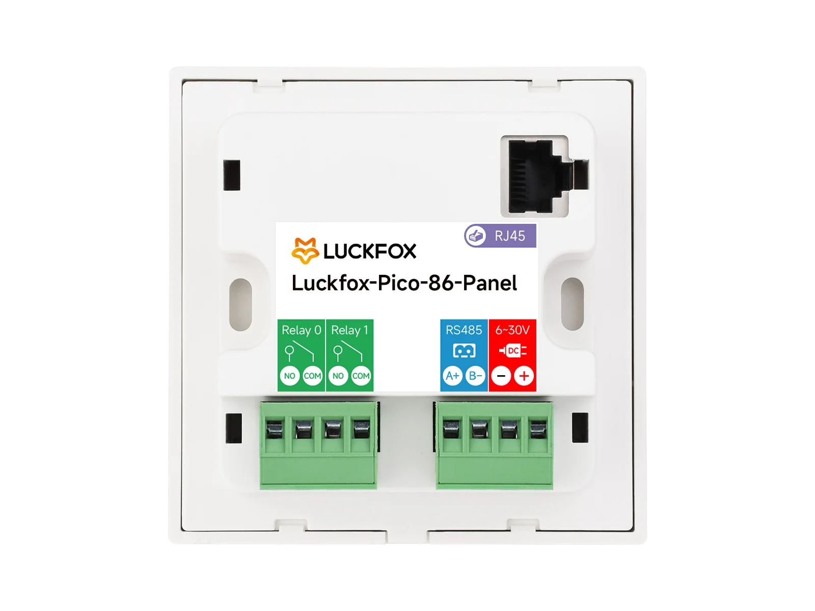 Luckfox Core1106 スマート 86 ボックス開発ボード、RV1106G2/RV1106G3 プロセッサ、0.5/1TOPS、128MB/256MB DDR3L、ARM Cortex-A7 32 ビットコア